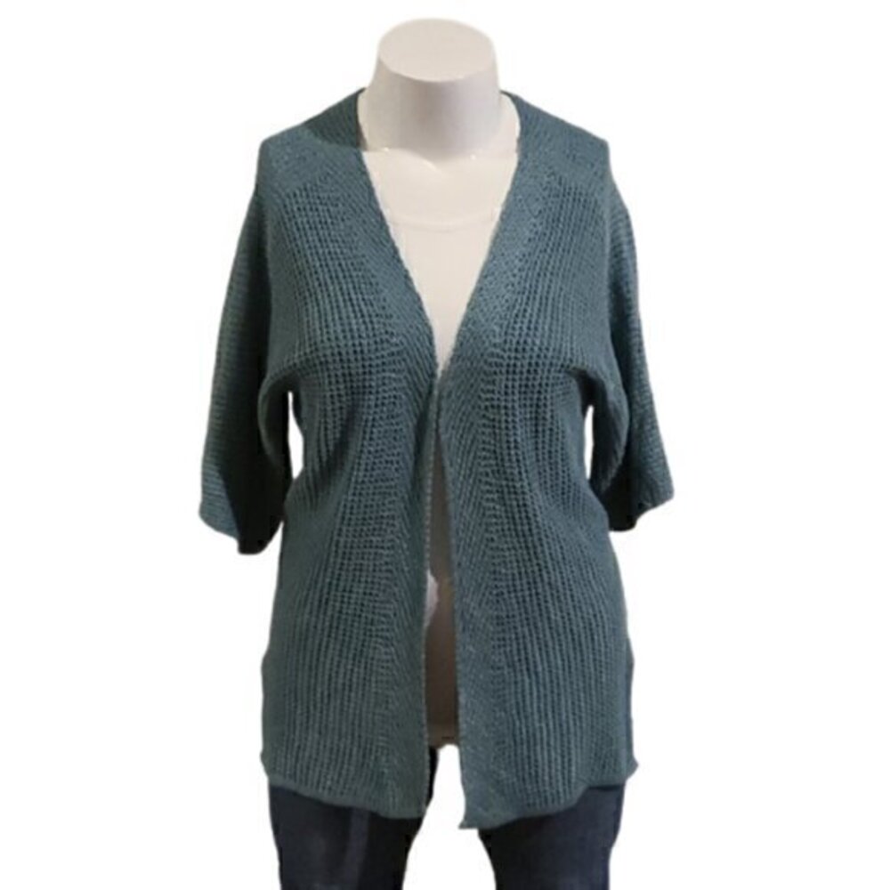 [Max Studio] 3/4 Sleeve Open Cardigan - Size XS